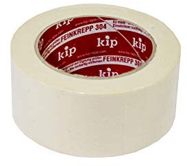 Handelskönig Feinkrepp Profi 50 mm x 50 m Malerkrepp Abklebeband Kreppband zum Abkleben bei Malerarbeiten in Profi-Qualität