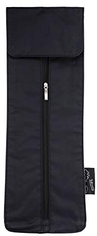 TigerTie - Bolsa de almacenamiento para corbatas de viaje impermeable en color negro, Negro , Länge 42 cm, Breite 14,5 cm, Tiefe 3,5 cm