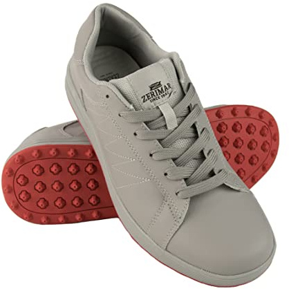 Zerimar Zapatos de Golf Hombre | Zapatos Hombre Deportivos | Zapatos Hombre Golf | Zapatillas Deporte Hombres | Zapatillas de Golf Hombre | Zapato Golf Piel |