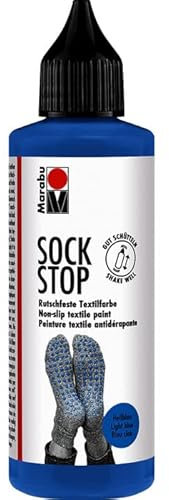 PAINT IT EASY NEU Sockenstop/Sock Stop, 90 ml, Hellblau