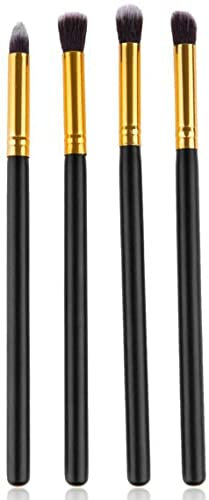 Pennello per Trucco Set di pennelli per Occhi Professionali da 4 Pezzi Set di pennelli per ombretto Eyeliner Blending Crease Kit da Viaggio Pennello per ombretto Strumento cosmetico Essenziale