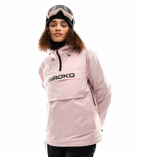 SIROKO - Snowboardjacke mit Isolierung für Damen W6-W Flims - M - Rosa