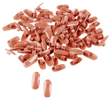 Alipis 200 pièces Lot de Faux Ongles pour Entraînement Nail Art Main Flexible pour Manucure Pratique Débutants et Professionnels Outil DIY Manucure Pédicure