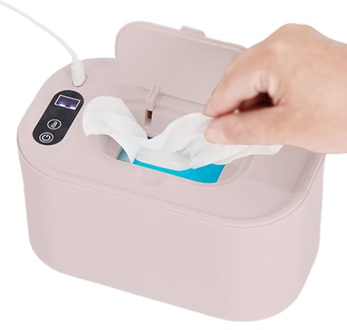 Scaldasalviette Per - Dispenser Riscaldatore Per Salviette Umidificate | Scatola Scalda Salviette Umide A Temperatura Costante | Porta Ricaricabile Portatile Scaldasalviette Di Grand