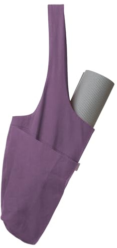 Yogiii YogiiiTote - Borsa per tappetino da yoga, con ampia tasca laterale e tasca con cerniera, adatta alla maggior parte dei tappetini