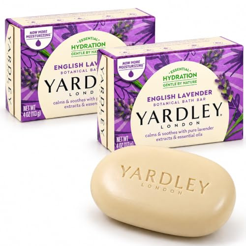 Yardley Bar Soap, English Lavender, 2 Count