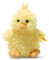 Steiff 073892 - Original Plüschtier Pipsy Küken, Soft Cuddly Friends Kuscheltier ca. 14 cm, Markenplüsch mit Knopf im Ohr, Schmusefreund für Babys von Geburt an, gelb