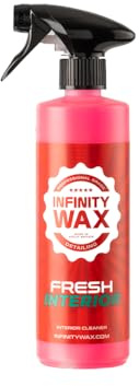 Infinity Wax Fresh Interior 500ml Anti-Bacterial Interior Cleaner for Car Seats, Plastics, Carpets & Trim, High Strength Alkaline Formula, Low Foam, Fragrance-Free