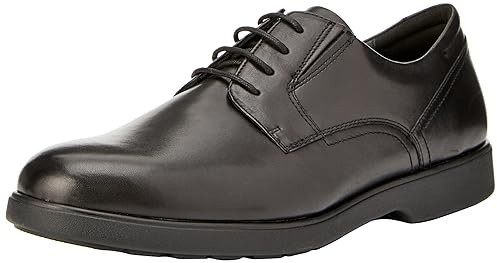 Geox Homme U Spherica Ec11 Tissu Oxford, Noir, 43 EU