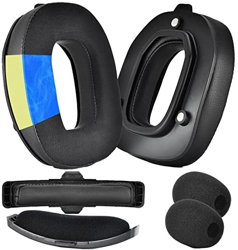 Yaowanguan A50 Gen 4 Mod Kit - Cuscinetti auricolari di ricambio per ASTRO Gaming A50 Cuffie wireless Gen 4, Schiuma per microfono, Coppe/Cuscinetti, Accessori A50 Gen 4, Spessore aggiunto