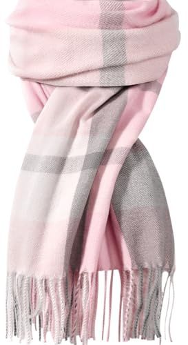 Winter Scarf for Women Plaid Long Oversized blanket Shawl Wraps Gift