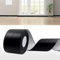 DIKARIYA Weichsockelleiste Selbstklebend Schwarz, 23x32mm 6 Meter Sockelleiste Selbstklebende, PVC Weichsockelleiste Flexibel Fussleisten Selbstklebend, Flexible Knickleiste für Küche Bad Badezimmer