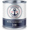 Metallschutzlack 3in1 SEIDENMATT Sepiabraun RAL 8014 Braun Metallschutzfarbe 3-in-1 Grundierung, Rostschutz und Deckanstrich in Einem Metalllack Metallfarbe // Hamburger Lack-Profi (2,5 L)