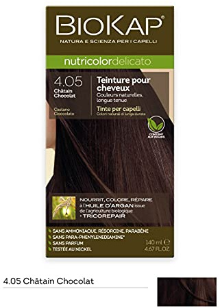 Colorazione capelli Nutricolor Delicato chatain cioccolato 4.05