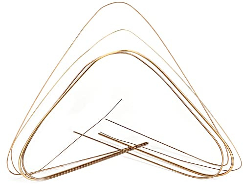 Omabeta Filo Saldato per Argento, Bastoncini per Saldatura in Argento, Facile da Usare, Pratico per la Creazione di Gioielli in Rame, Oro, 0, 5 mm, 0, 7 mm, 1, 0 mm, 1, 5 mm