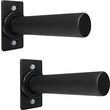 RPM Power Olympische Hantelscheiben (Paar) -Halterung zur Wandmontage, 5,1 cm (2 Zoll) Stoßstange, Hantelscheibenhalter Aufbewahrung