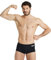 ARENA Solid Team Men's Swimming Swimsuit, Quick-Drying Swim Shorts in MaxLife Fabric with Maximum Chlorine Resistance and UPF 50+ UV Protection Black-White
