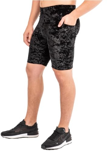 Kapow Meggings Leggings Uomo in Morbido Velluto con Comfort Stretch per Festival, Feste, Streetwear e Relax
