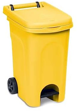 Stefanplast Urban Eco PATTUMIERA Pedale 60lt Giallo