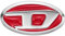 Diesel Herrenhalskette aus 2-farbigem Edelstahl mit Karabinerverschluss