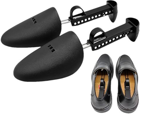 Hormas de zapatos para hombre, Horquillas ajustables - Formas de zapatos ajustables para hombre - 1 par de organizadores moldeadores de zapatero para hombre para camilla de zapatos de hombre para