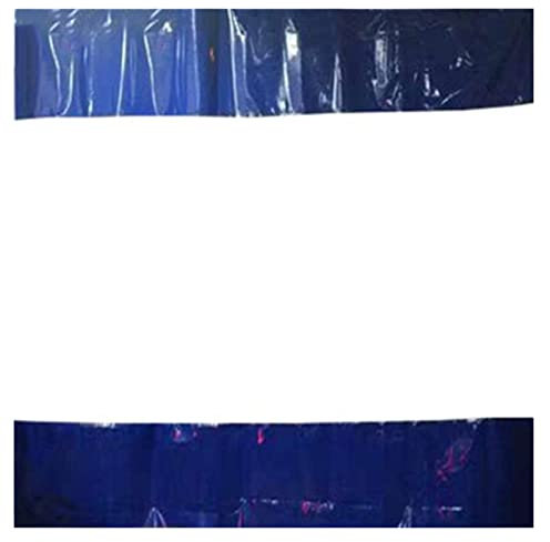 RLINZ Rideau d'eau Bâche Imperméable Transparente pour Salle Lavage Voiture Rideau Porte Coulissante Climatisation pour Garage Pavillon, Taille 47 (1.8x2.5m)