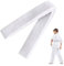 Carreneu 260cm Judo Gürtel,Weißer Karate-Jiu-Jitsu-Gürtel Baumwolle Taekwondo Ranglistengürtel,Professioneller Karate Aikido Belt,für Kinder & Erwachsene
