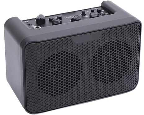 Mini Guitar Amp Small Electric Guitar Amplifier Portable, Practice Guitar Combo Amp, Multifunktionell BT Combo Practice Guitar Amplifiers for Performance, 3,5 Mm