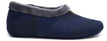 NORTEÑAS - Zapatillas de Casa Hombre Calidez y Estilo Tradicional - 56-66 para: Hombre Color: Marino Talla: 42