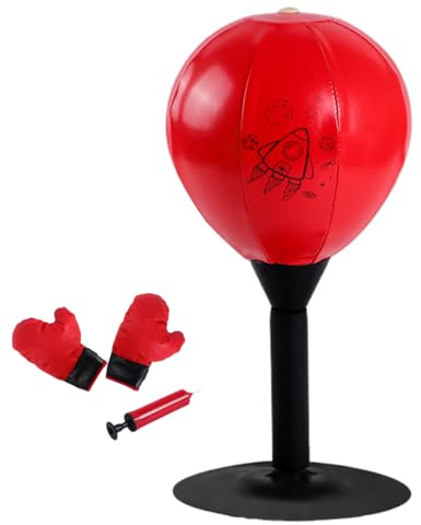 Sacchetto da boxe da desktop con ventosa, divertente kit antistress per adulti colleghi e amici
