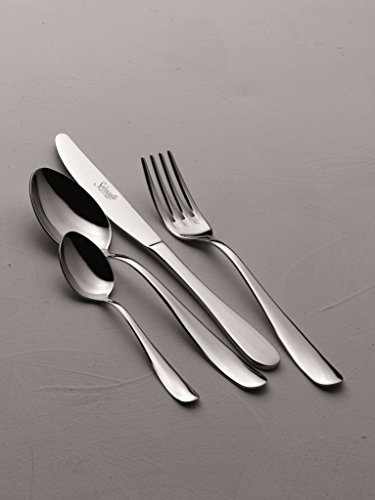 Salvinelli - Servizio posate 24 pz. in acciaio inox modello TWIST C24TW