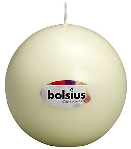 Bolsius Candela a sfera 70 mm avorio
