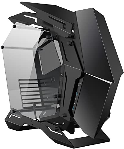 Jonsbo MOD3 Big-Tower Showcase, Tempered Glass - Schwarz