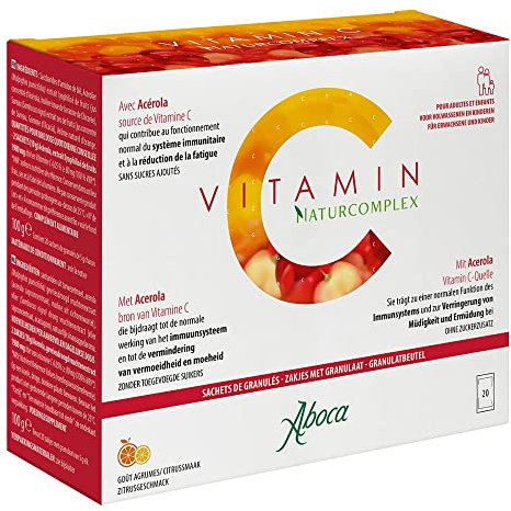 Vitamina C Naturcomplex Gránulos 20 x 5 g