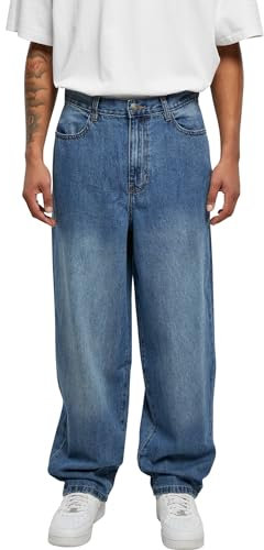 Urban Classics Herren 90‘s Jeans middeepblue, 38