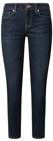 Pepe Jeans Jeans Skinny LW Soho pour Femmes, Bleu (Denim-6FA), 30W/30L, Bleu (denim-6FA), 30W / 30L