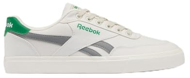 Reebok Court Advance Vulc Sneaker, Pure Grey 1/Glen Green/Pure Grey 4, 45 EU