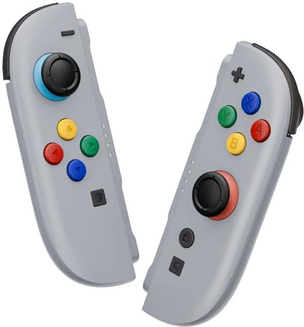 eXtremeRate Joycon 2 Coque avec Boutons de Remplacement pour Nintendo Switch 2 - Nouvel Espoir Gris