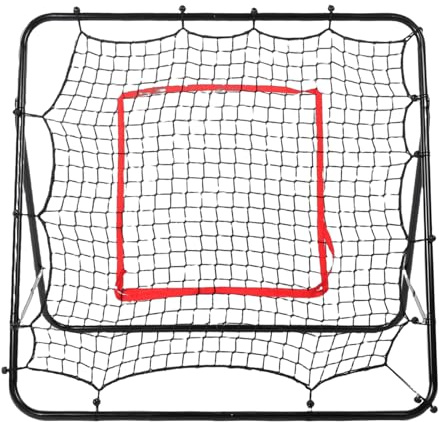 Yechiry Vinkeljusterbart Baseball-rebounder-nät, Multipurpose Softball-backnät, Robust Stålram PE-nät med Rebounder-design, Idealiskt för Volleyboll och Fotbollsträning