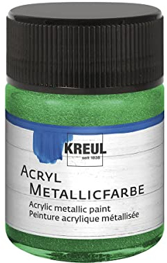 Unbekannt Hobby Line Acrylic Metallicfarbe 77577 Green 50 ml