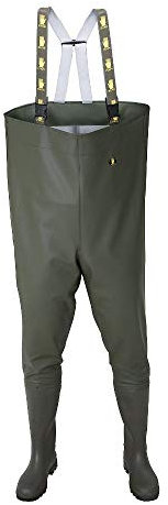 SB01 Wathose Anglerhose Watthose Angelhose Teichhose Stiefel PVC Gr. 43