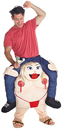 Morph l' Habit Carnaval d'halloween Costume Porter sur Les Épaules, Homme, MCPBFS, Pôle Danseuse, Taille Unique