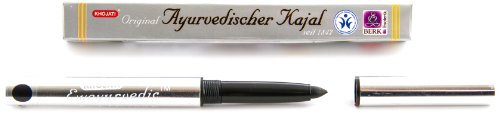 Berk AY-090-01 Ayurvedische Kosmetik - Edler Kajal, schwarz, 12 cm