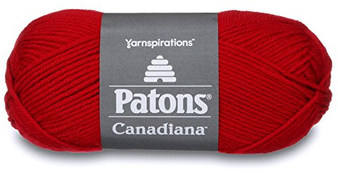 Patons Canadiana Yarn - Solids - Cardinal
