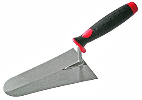 NESPOLI Truelle Léger Poignée en Caoutchouc Pointe Fine 20 Cm