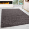 HomebyHome Shaggy Teppich 300x400 cm XXL für Wohnzimmer - Shaggy Teppich Hochflor Taupe Extra Weich und Flauschig - Langflor Groß Teppiche für Schlafzimmer, Esszimmer, Küche, Flur - Carpet, Halı