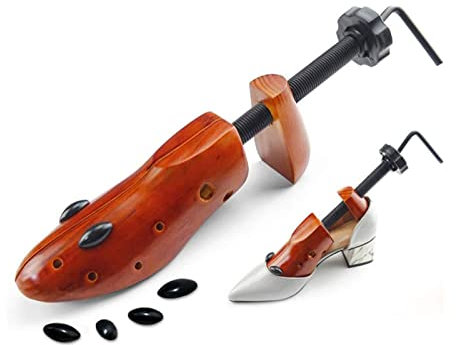 Schuhspanner aus massivem Kiefernholz – Zedernholz Premium Shaper Stretcher Holz, Schuhspanner Formen Unisex Schuhe Stretchers Damen Herren