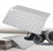 HENGMEI Rollstuhlrampe Türschwelle Aluminium Schwellenrampe 100 cm Länge Schwellenbrücke Rollstuhl Rampe Türschwellenrampe Tragfähigkeit 300 kg Brückenrampe, Silber
