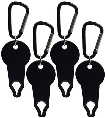 T TAKONE Zeckenzange Set, 4er-Pack Zeckenentferner, Tragbarer, Sicherer und Hochwirksamer Zeckenzangen-Werkzeugsatz für Menschen, Kinder, Hunde und Katzen (schwarz 4)