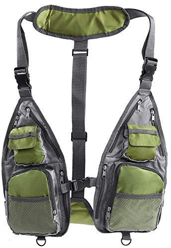Fishing Vest, Outdoor Utility, Sleeveless, Summer, Loose Fit, for Summer Fishing, Outdoor Activities, and Casual Wear